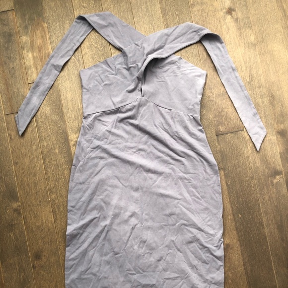 American Apparel Halter Dress-Size L - Picture 3 of 5